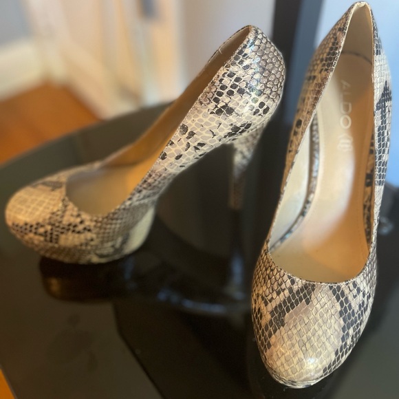 Aldo snake skin 6 inch stiletto - Picture 9 of 11